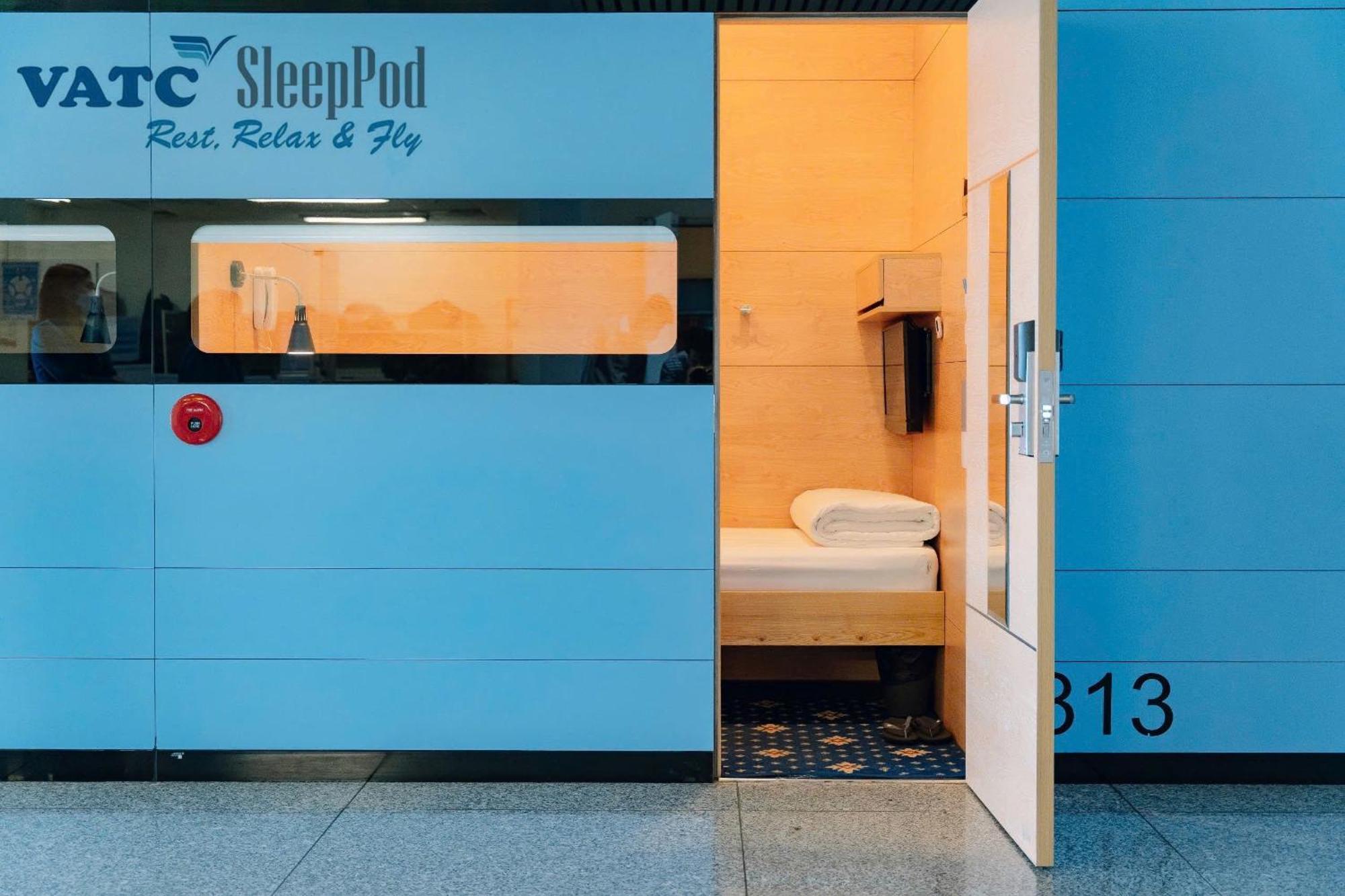 Vatc Sleep Pod Terminal 2 Hotell Noi Bai Exteriör bild