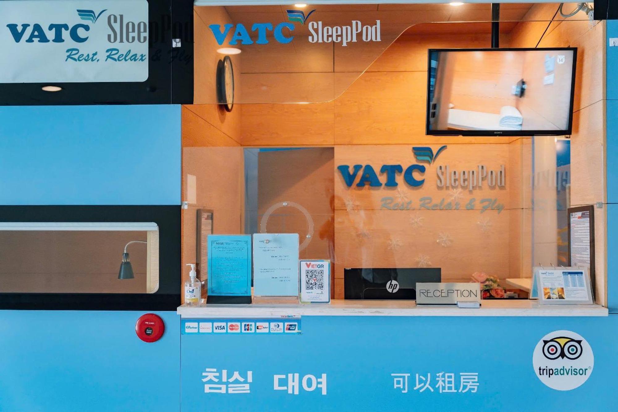 Vatc Sleep Pod Terminal 2 Hotell Noi Bai Exteriör bild