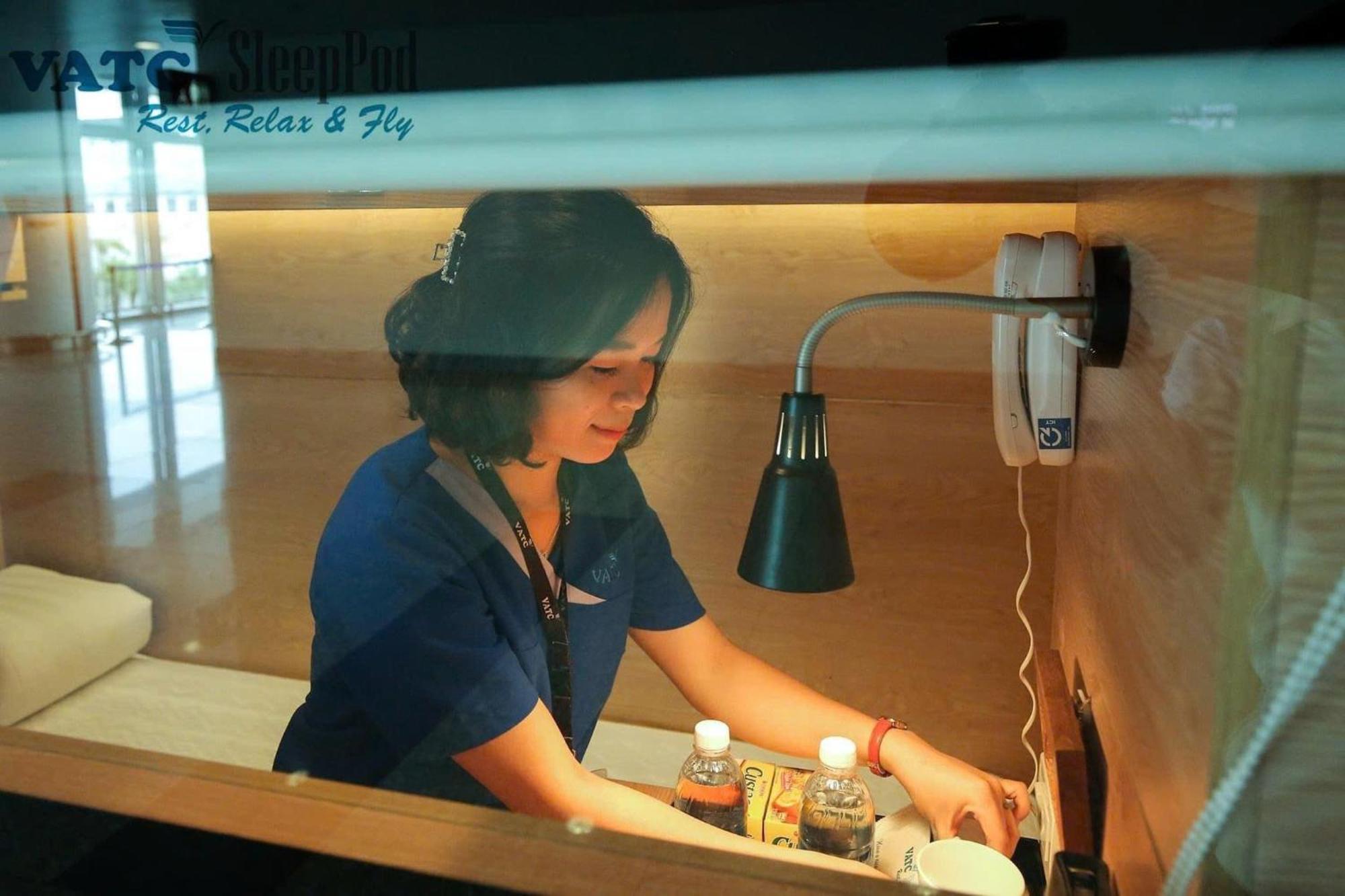 Vatc Sleep Pod Terminal 2 Hotell Noi Bai Exteriör bild