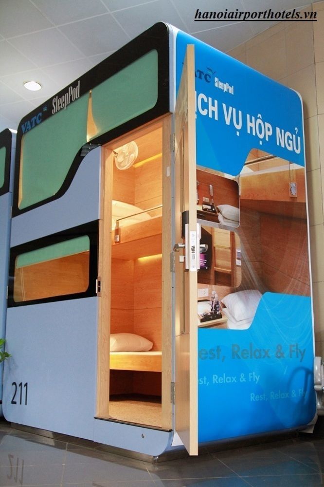 Vatc Sleep Pod Terminal 2 Hotell Noi Bai Exteriör bild