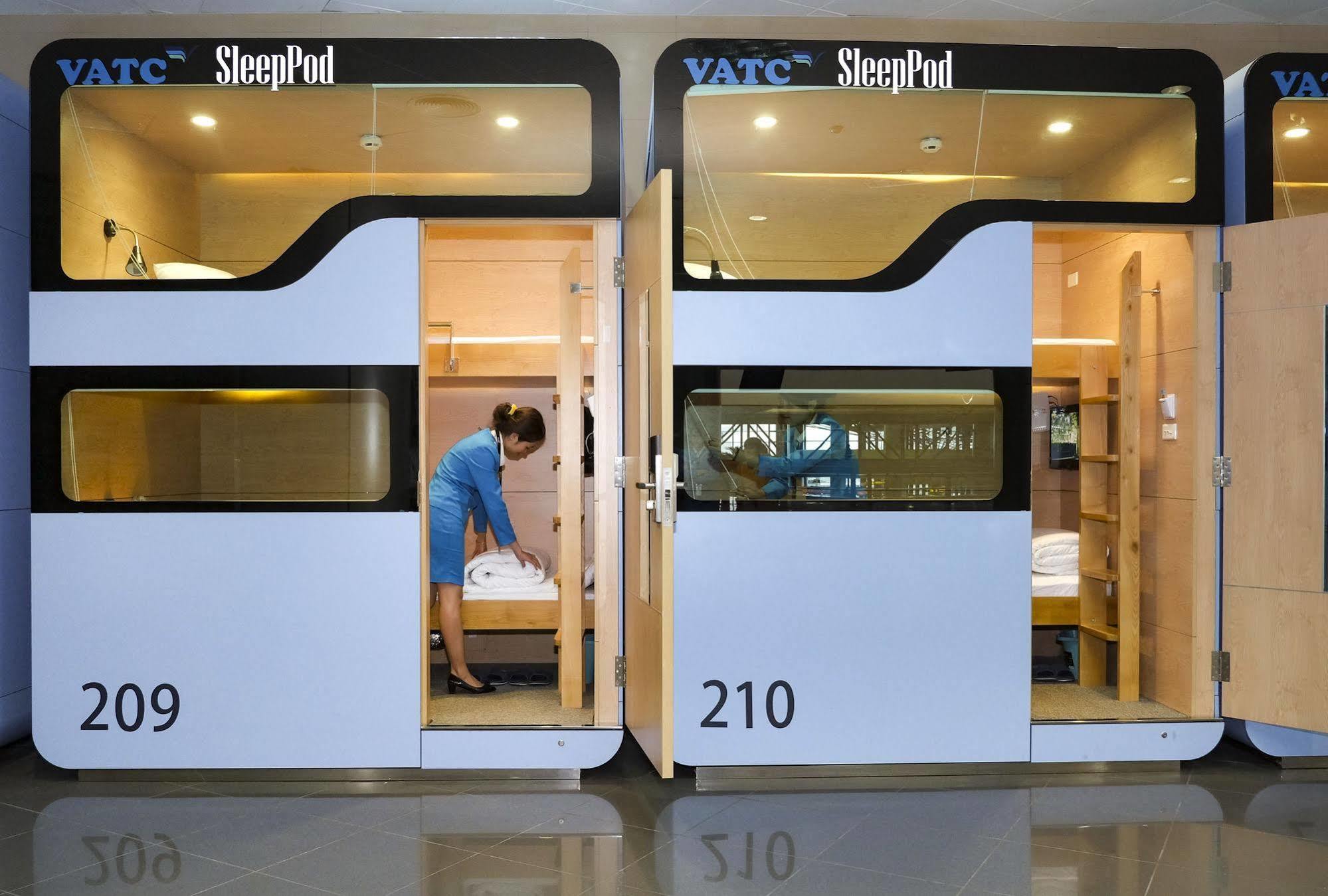 Vatc Sleep Pod Terminal 2 Hotell Noi Bai Exteriör bild