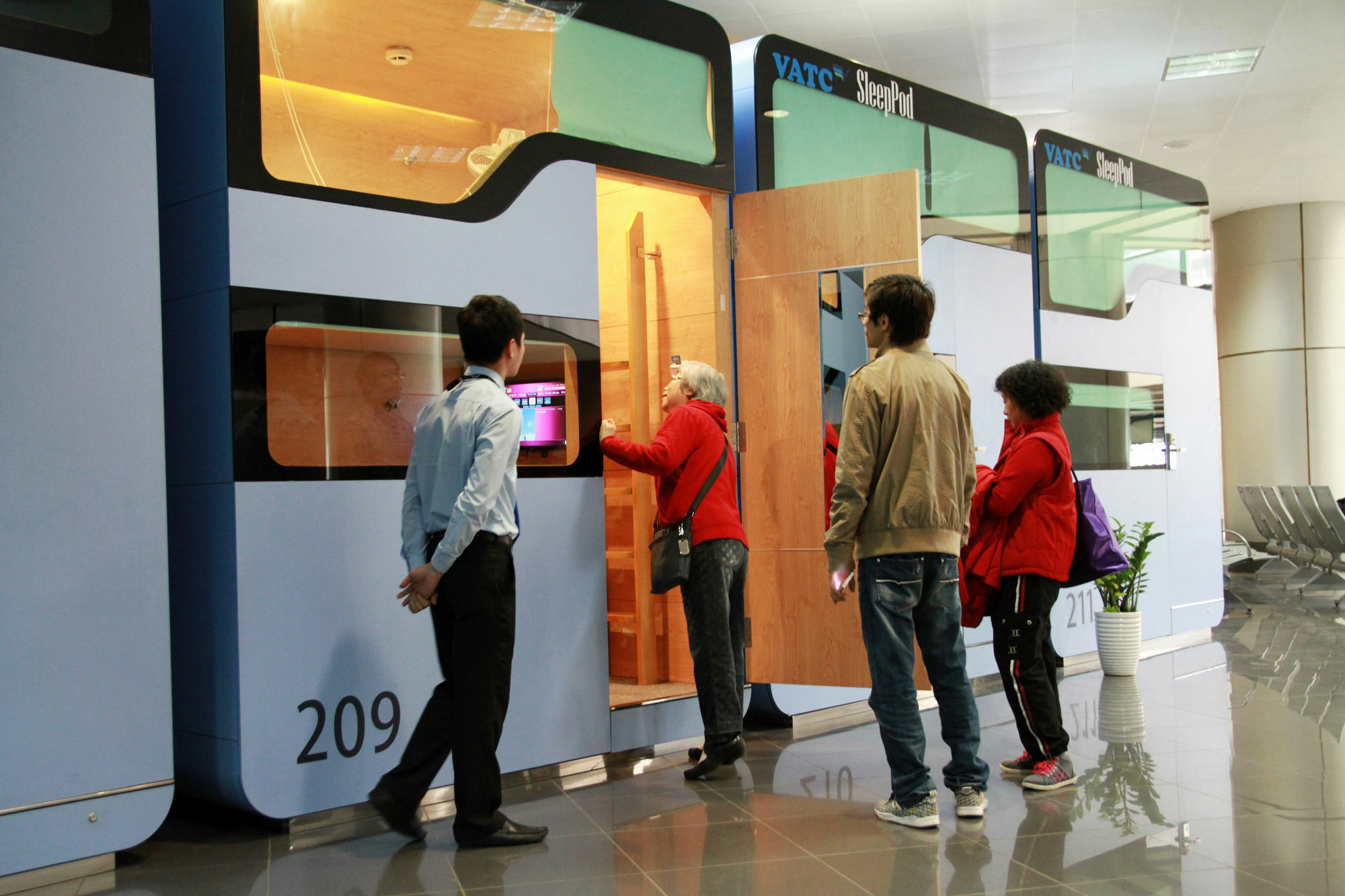 Vatc Sleep Pod Terminal 2 Hotell Noi Bai Exteriör bild